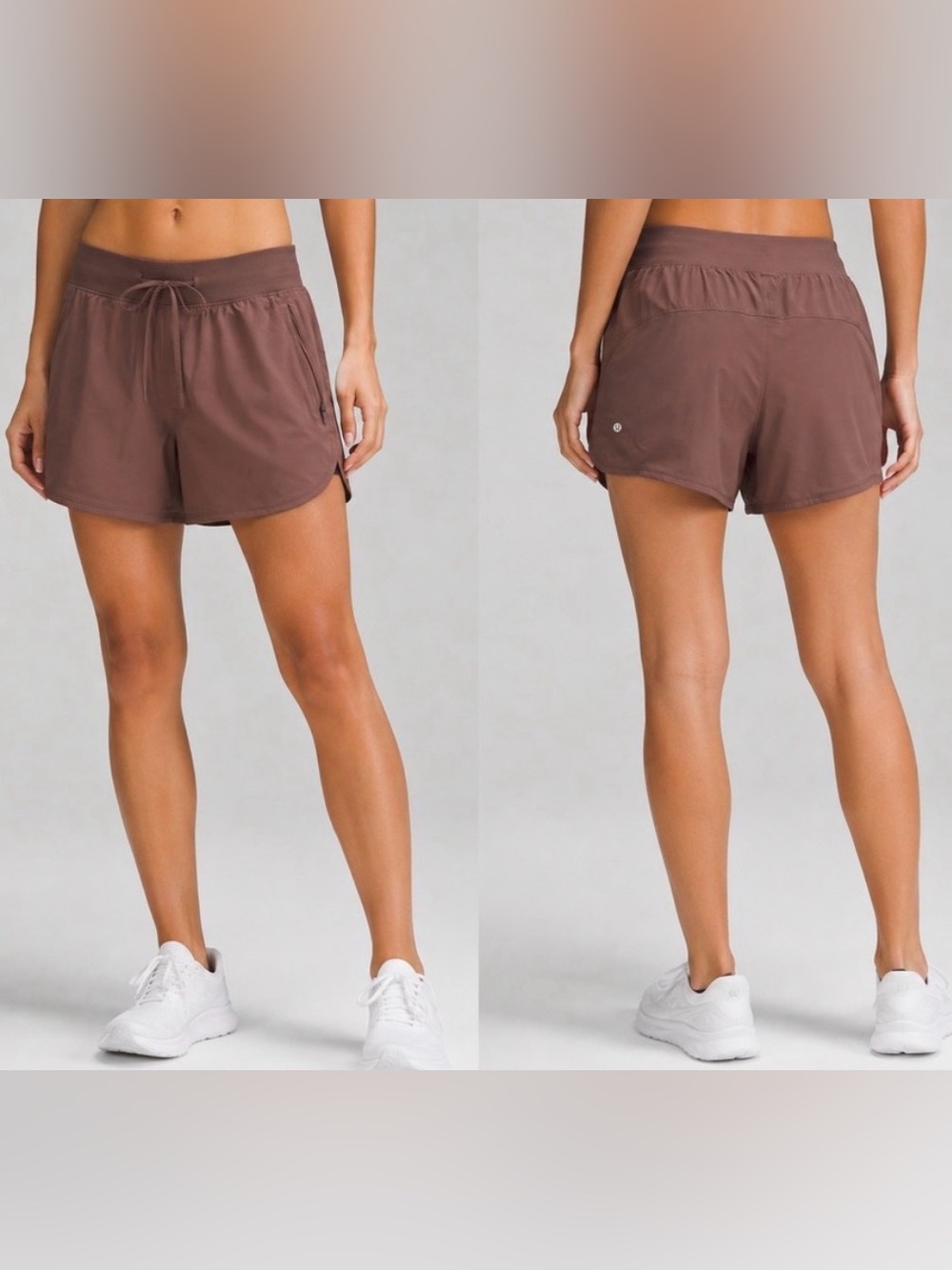lululemon athletica Brown Athletic Run Shorts